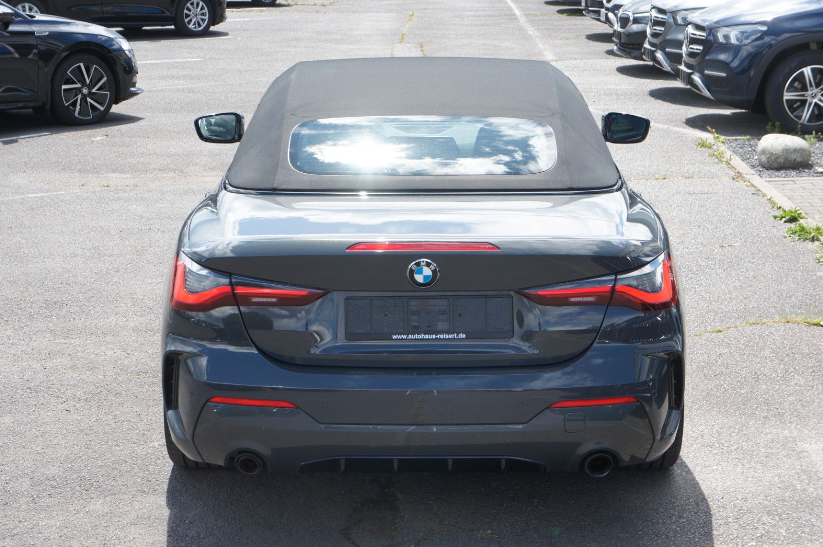 BMW 420i Cabrio M Sport LIVE LEDER SHADOW 19Z H&K foto 8