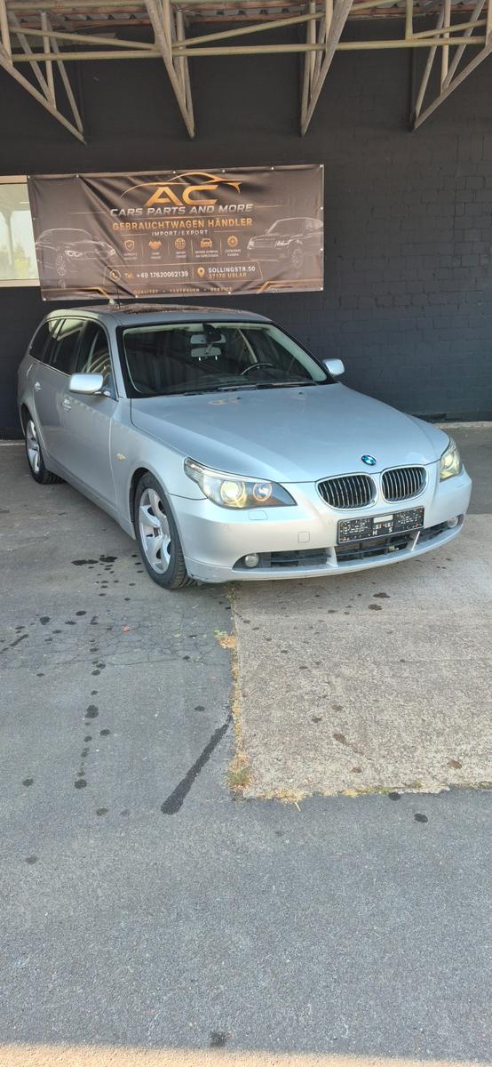 BMW 525 2005 — салон