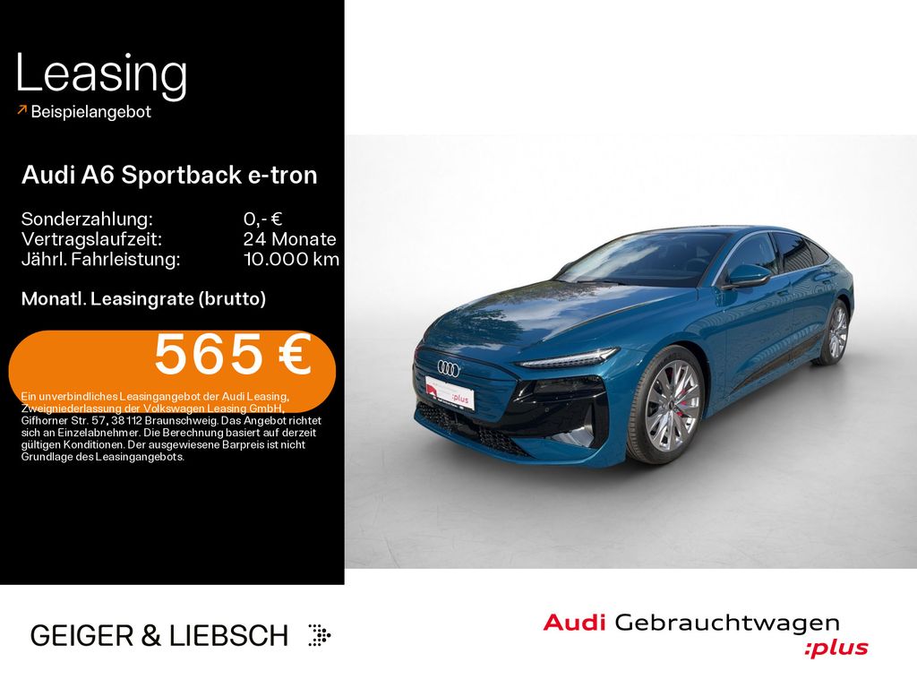 Audi A6 Sportback e-tron quattro advanced*0,25%*MATRI