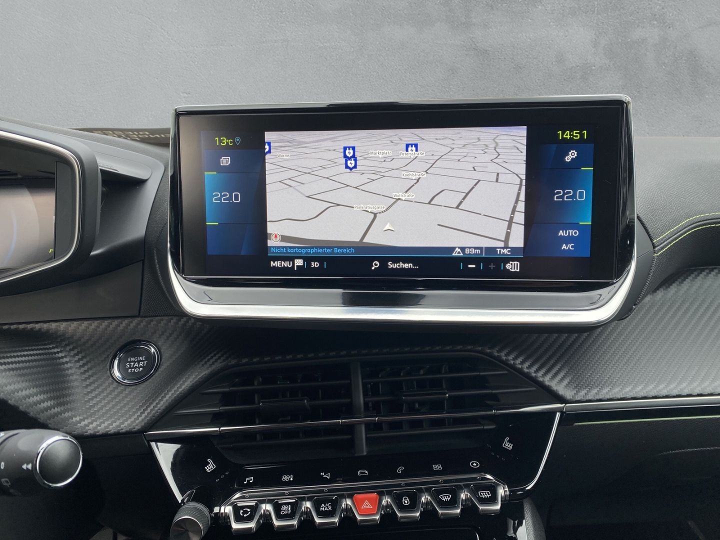 Fahrzeugabbildung Peugeot 208 e- Allure Elektromotor 136 Navi LED Apple Ca