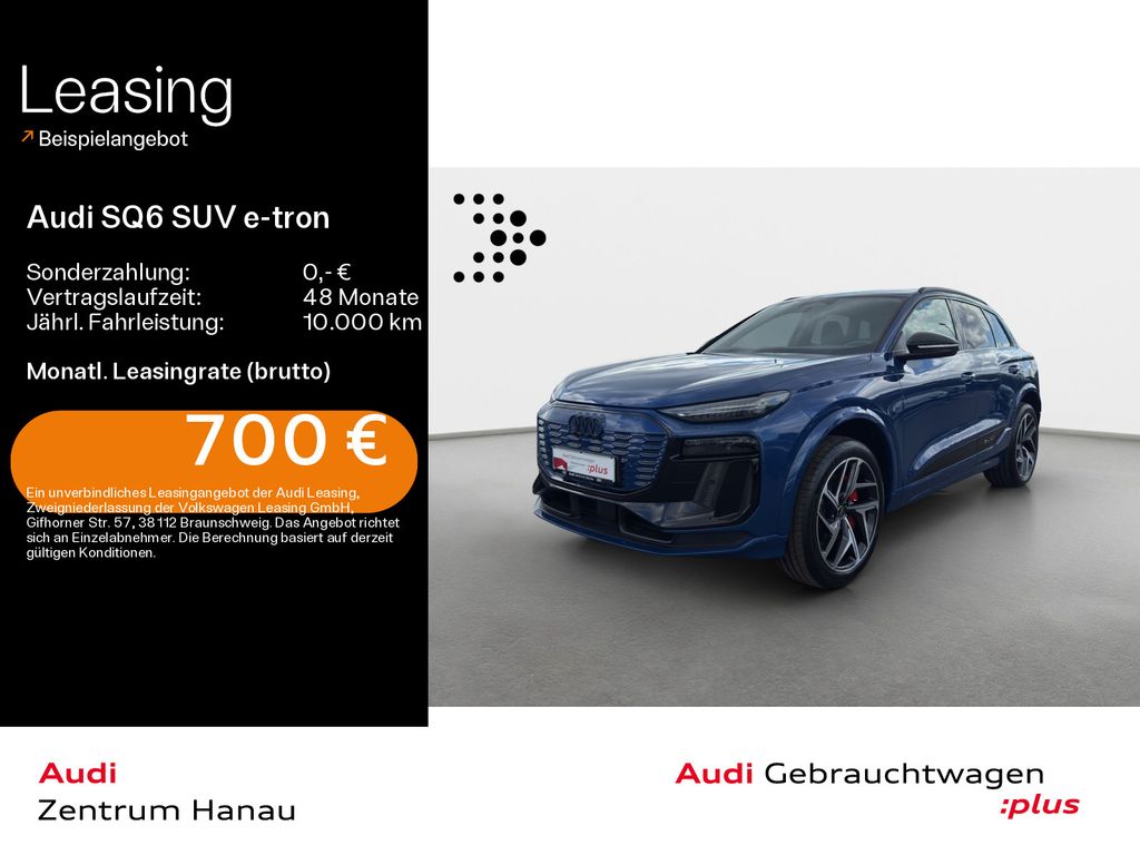 Audi SQ6 e-tron *EDITION-ONE-BLUE*MATRIX*HUD*LUFT*PAN
