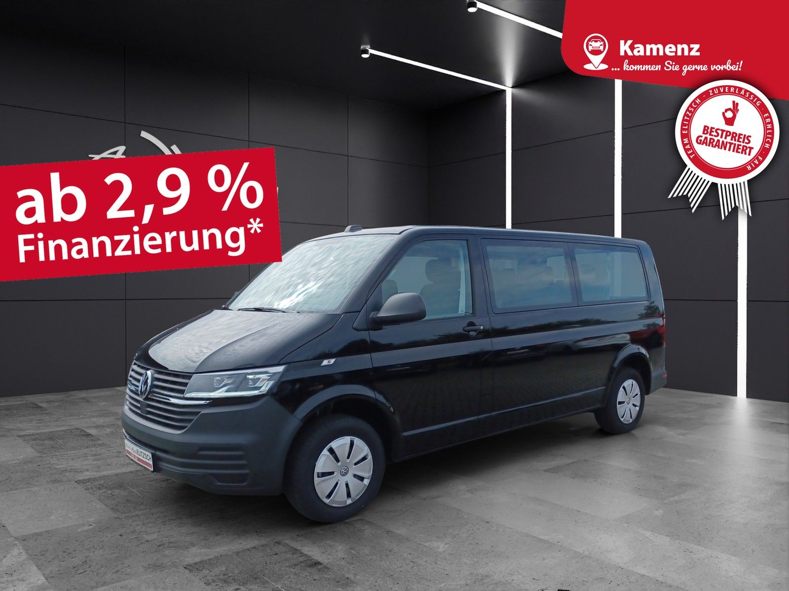 Fahrzeugabbildung Volkswagen T6.1 Kombi TDI 8 Sitze LR LED Navi Klima