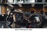 Harley-Davidson Black steel choppers Hardcore Cycles Dragbike - HARLEY-DAVIDSON DRAG