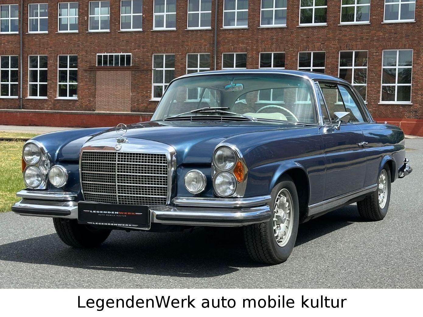 Mercedes-Benz 280 SE 3.5 W 111 Coupe BRD Schalter SSD Leder
