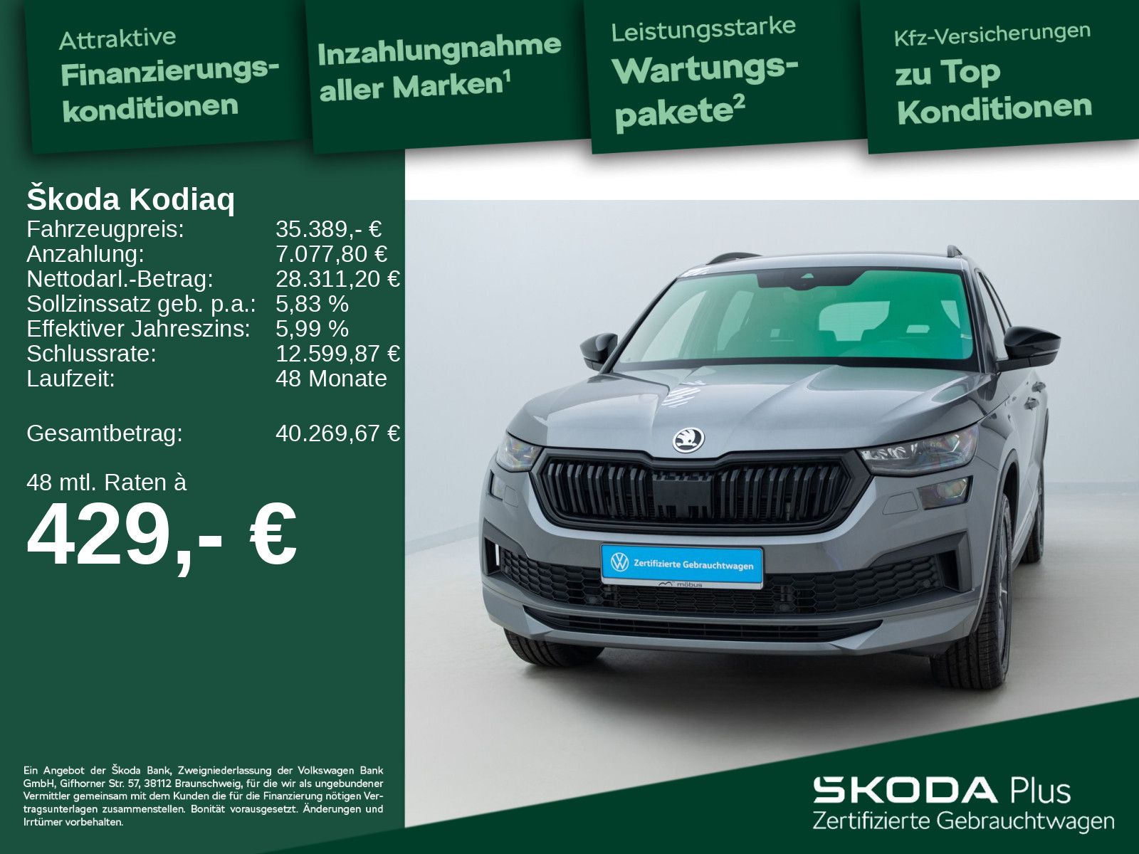 Skoda Kodiaq 2.0 TDI Sportline 4x4 DSG*RFK*AHK*NAV*APP foto 2