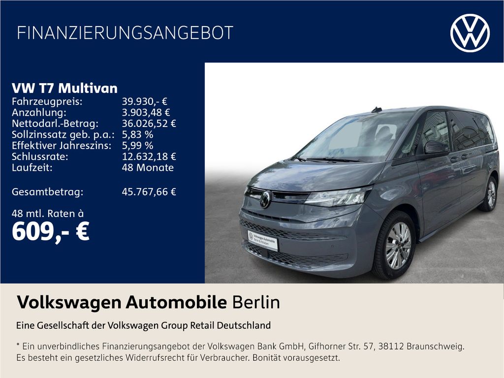 Image of Volkswagen T7 Multivan