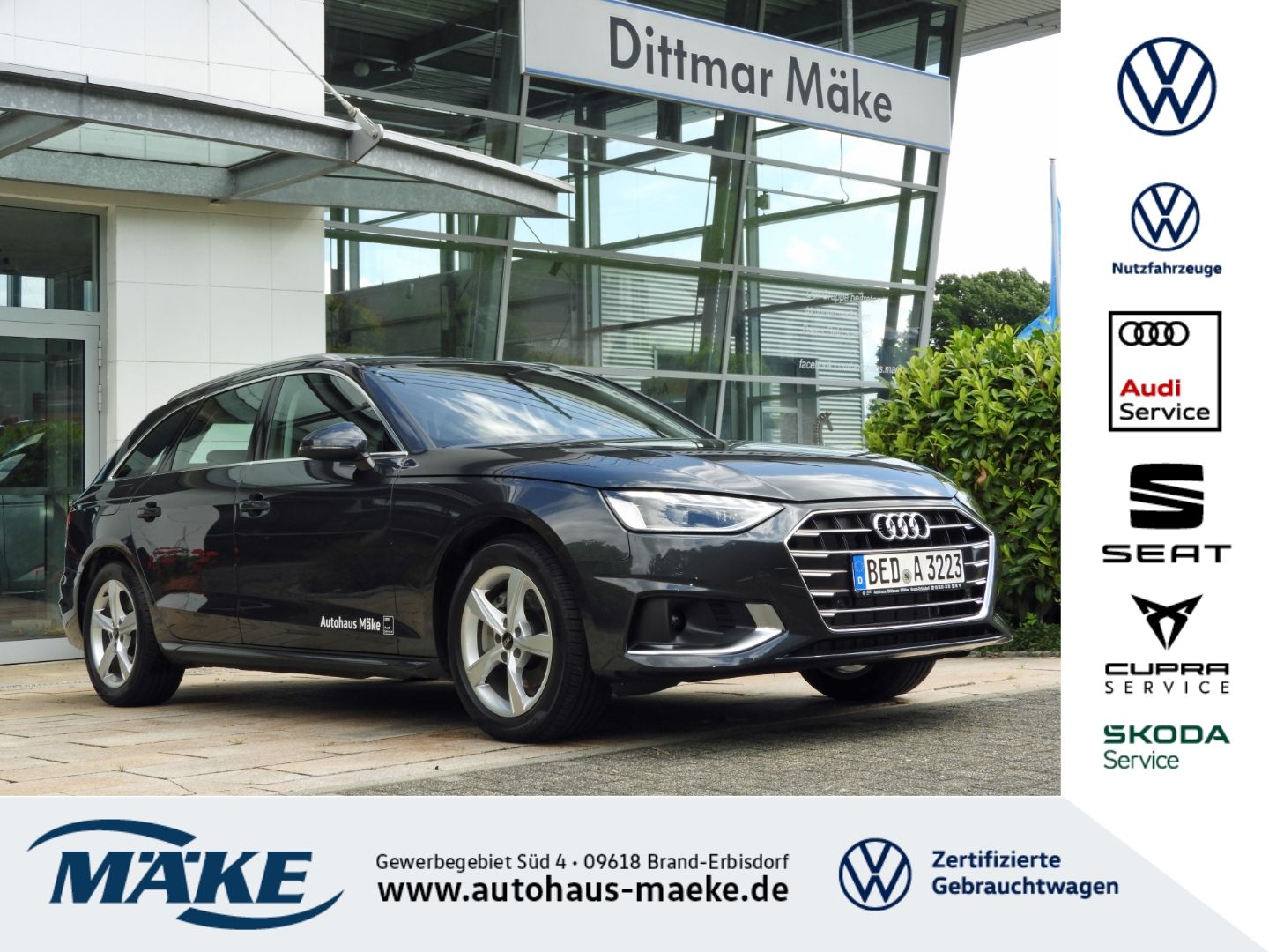 A4 Avant advanced 40 TDI S-tronic Navi LED ACC