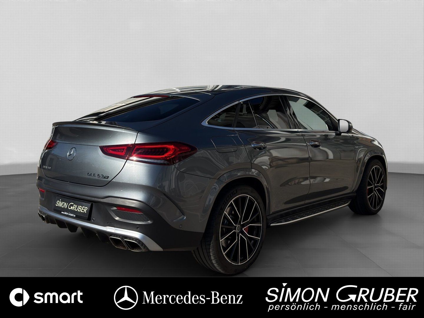 Fahrzeugabbildung Mercedes-Benz GLE 63 S 4M Coupé Pano AHK Burmester Drivers 360