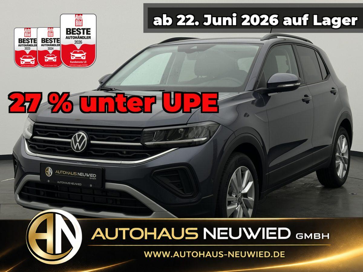 Volkswagen T-Cross 1.0 TSI OPF DSG Life+LED+SHZ+CAM+17Z