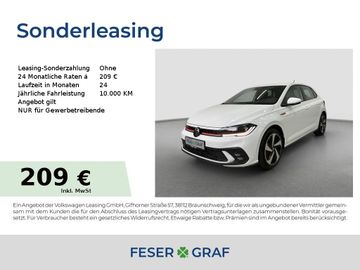 Volkswagen Leasingangebot: Volkswagen Polo GTI 2,0l TSI 207 PS DSG,NAVI, ACC, Climatr.