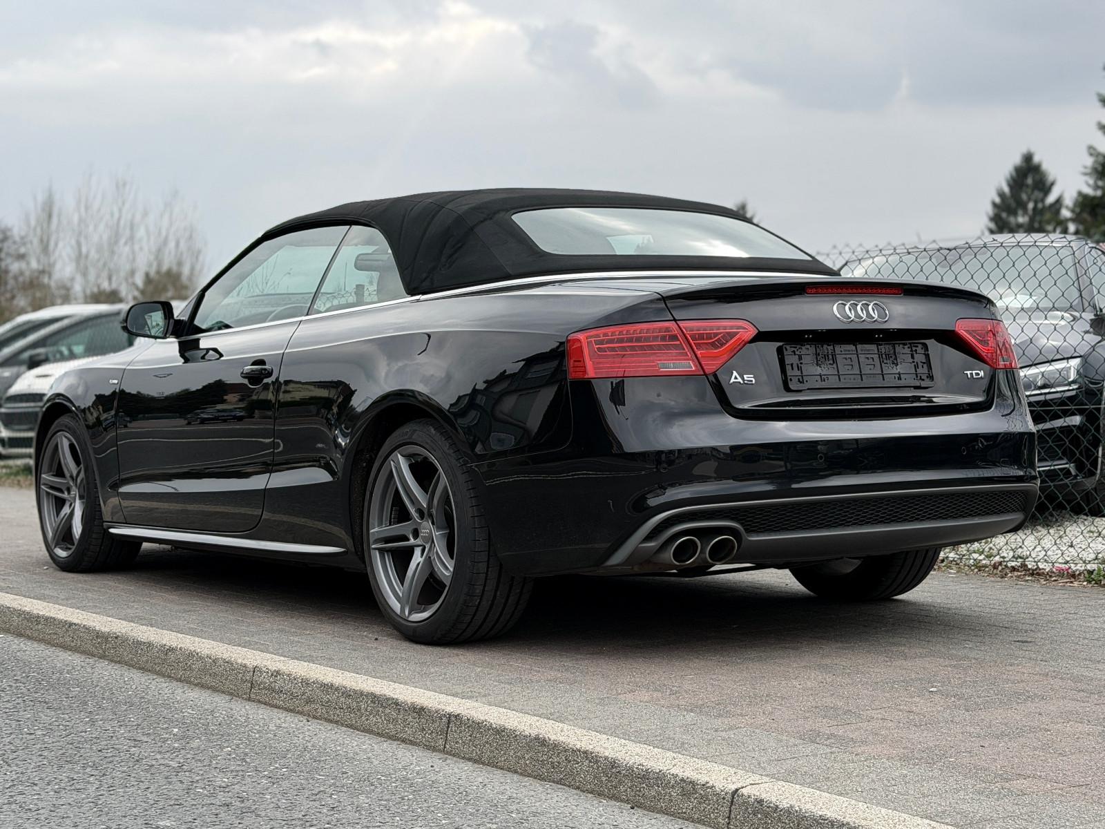 Audi A5 Cabrio 2.0 TDI 3x S line Plus Sportsitze TOP