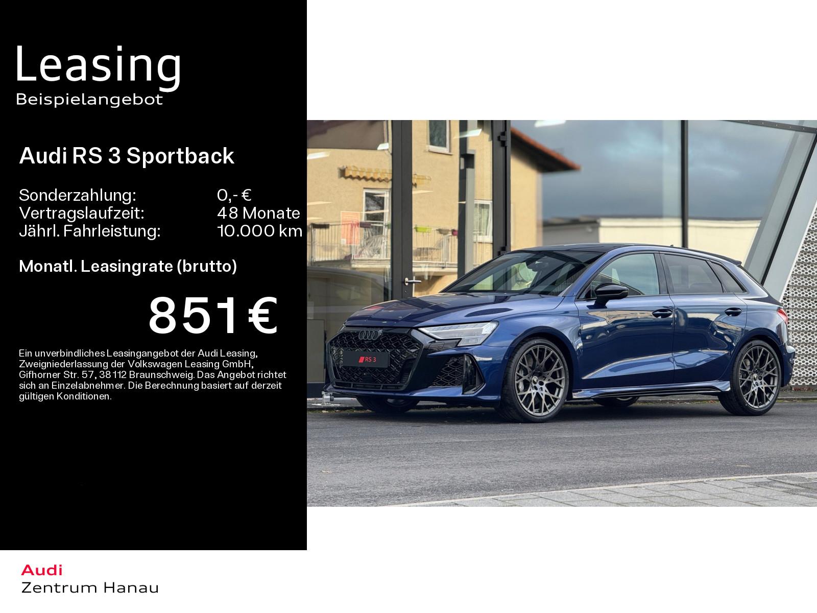 Audi RS 3 Sportback KERAMIK*MATRIX*PANO*SCHALEN*NAVI*