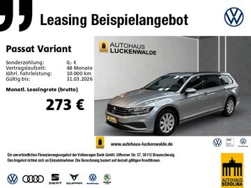 Volkswagen Leasingangebot: Volkswagen Passat Variant 1.5 TSI DSG *NAVI*GRA*LED*R-CAM*