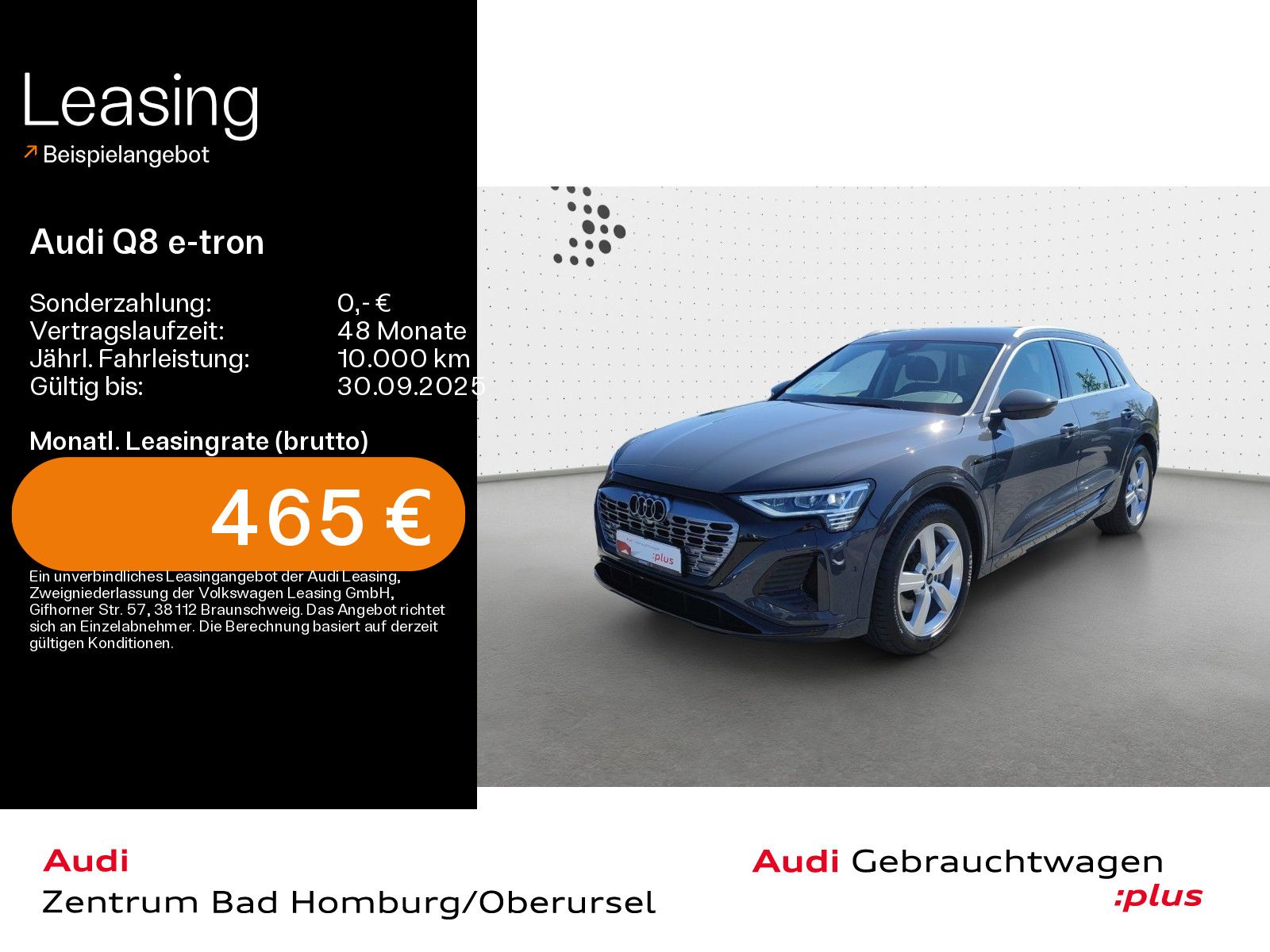 Audi Q8 e-tron 50 quattro S line*Navi*Matrix*Alu*PDC*