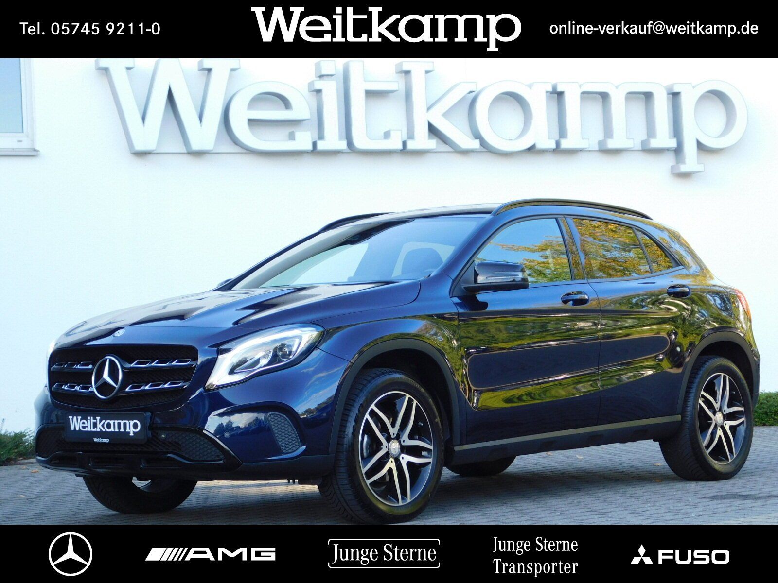 MERCEDES-BENZ GLA 200 d Urban+Night+LED+AHK+Kamera+Totwinkel