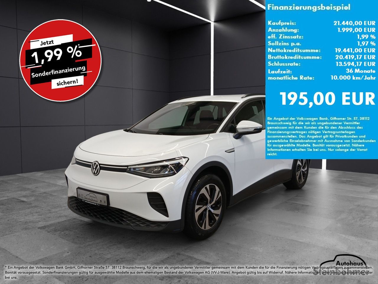 Volkswagen ID.4 Pure City 109kW LED NAV SHZ ACC Falun Navi