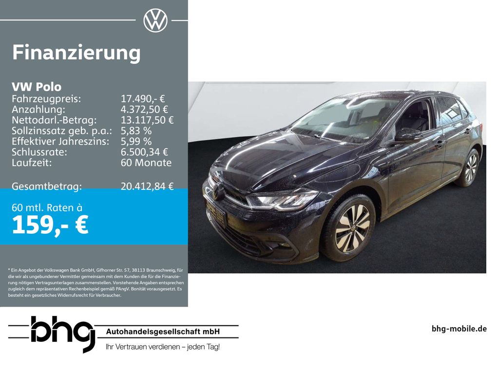 Polo 1,0 l TSI OPF GOAL ACC TravelAssist Navi co