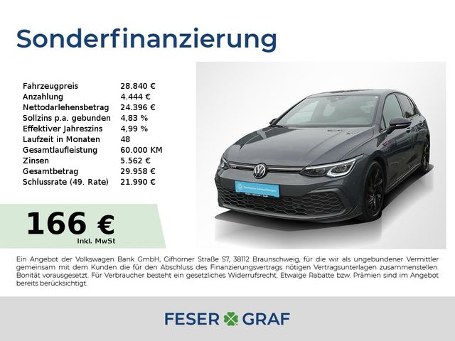 Volkswagen Golf 8 GTI 2.0 TSI Black DSG ACC PDC RüKa Sitzh.