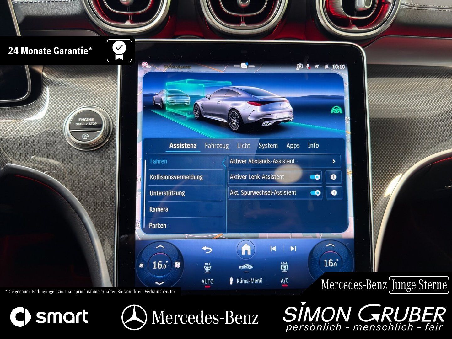 Fahrzeugabbildung Mercedes-Benz CLE 53 4M+ Coupe Perfo Sitz Pano Burm HUD RSound
