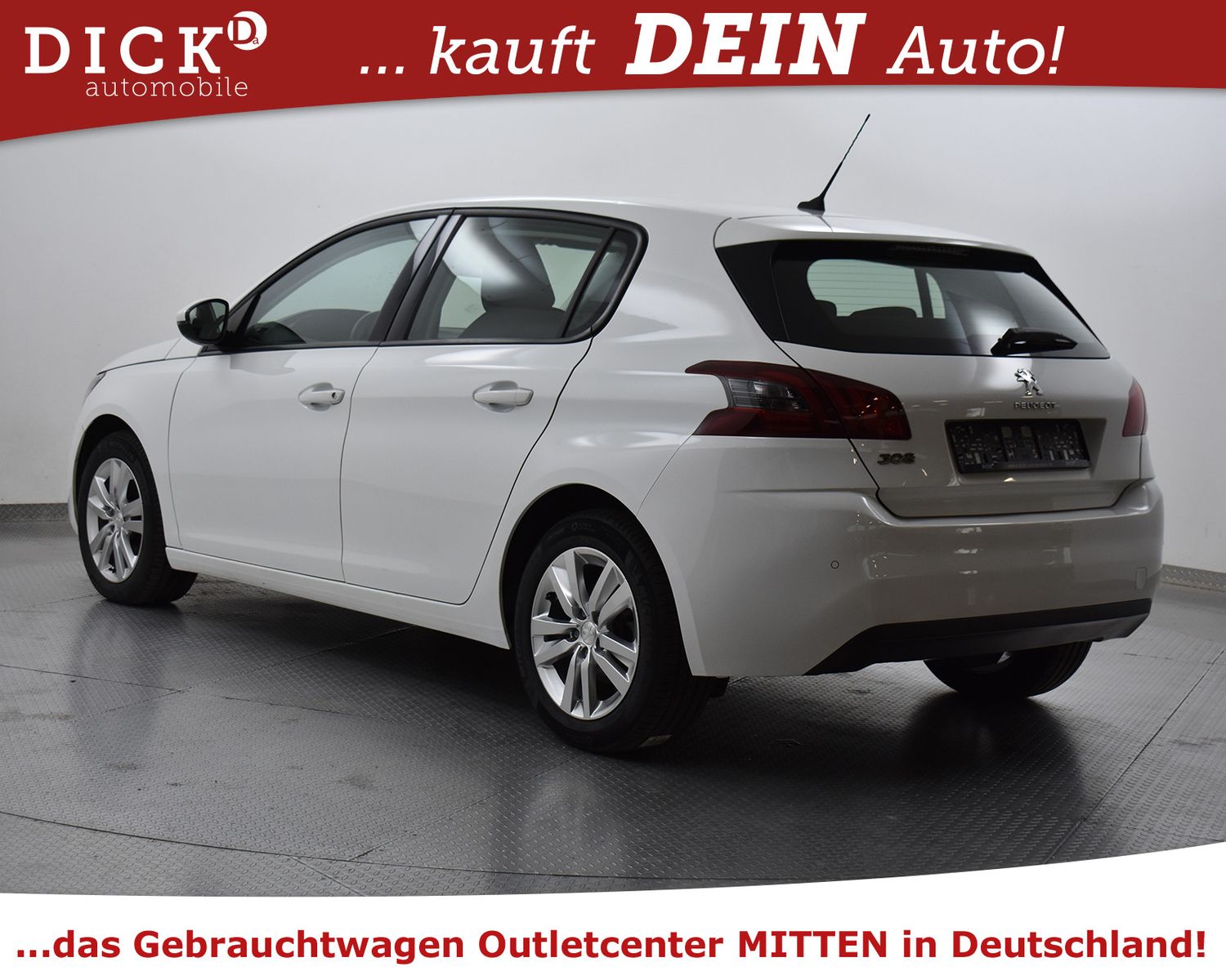 PEUGEOT 308 1.2 Aut. Active Pack NAVI+PDC+TEMP+MFL+APPLE - Image 4