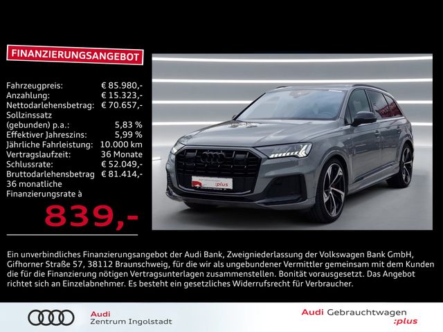 Audi Q7 50 TDI qu S line comp.+ Pano 22" S-Sitze AHK