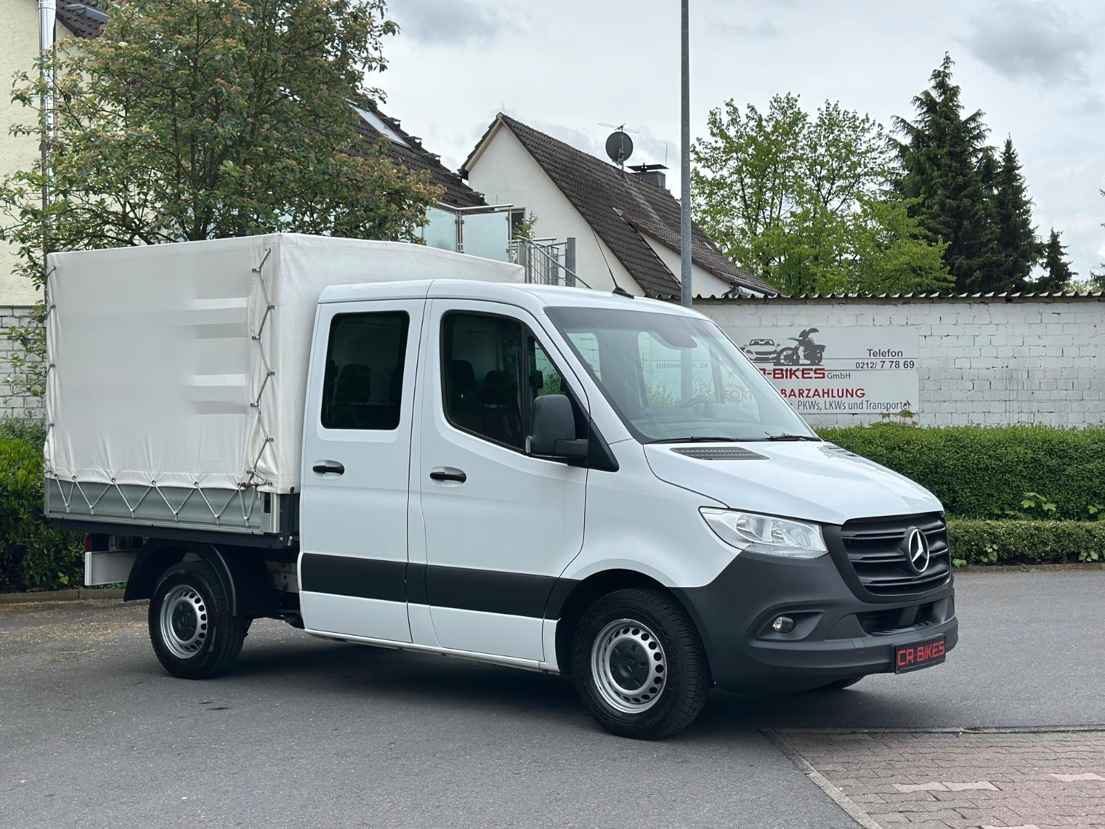 Mercedes-Benz Sprinter III Pritsche Plane DoKa 215/Klima/1. Hd