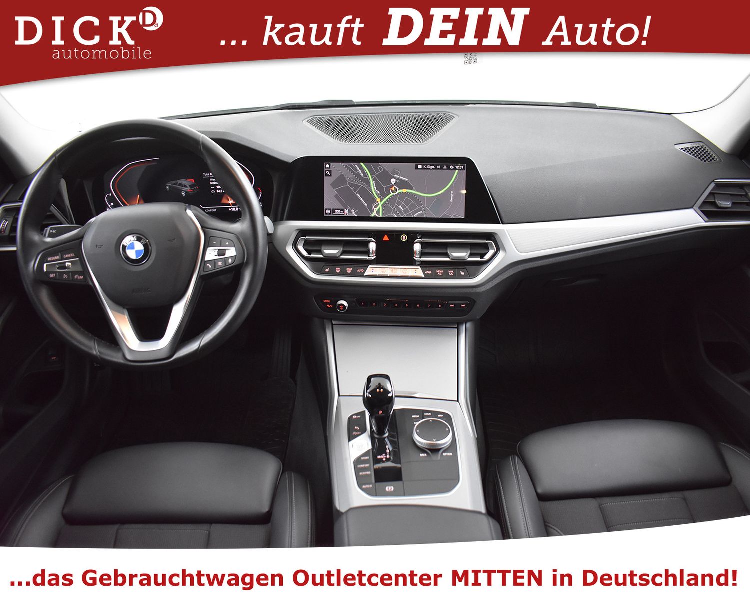 BMW 318i T Aut Sport Line LEDER+SHZ+VIRTU+PROF+LED+M - Image 11