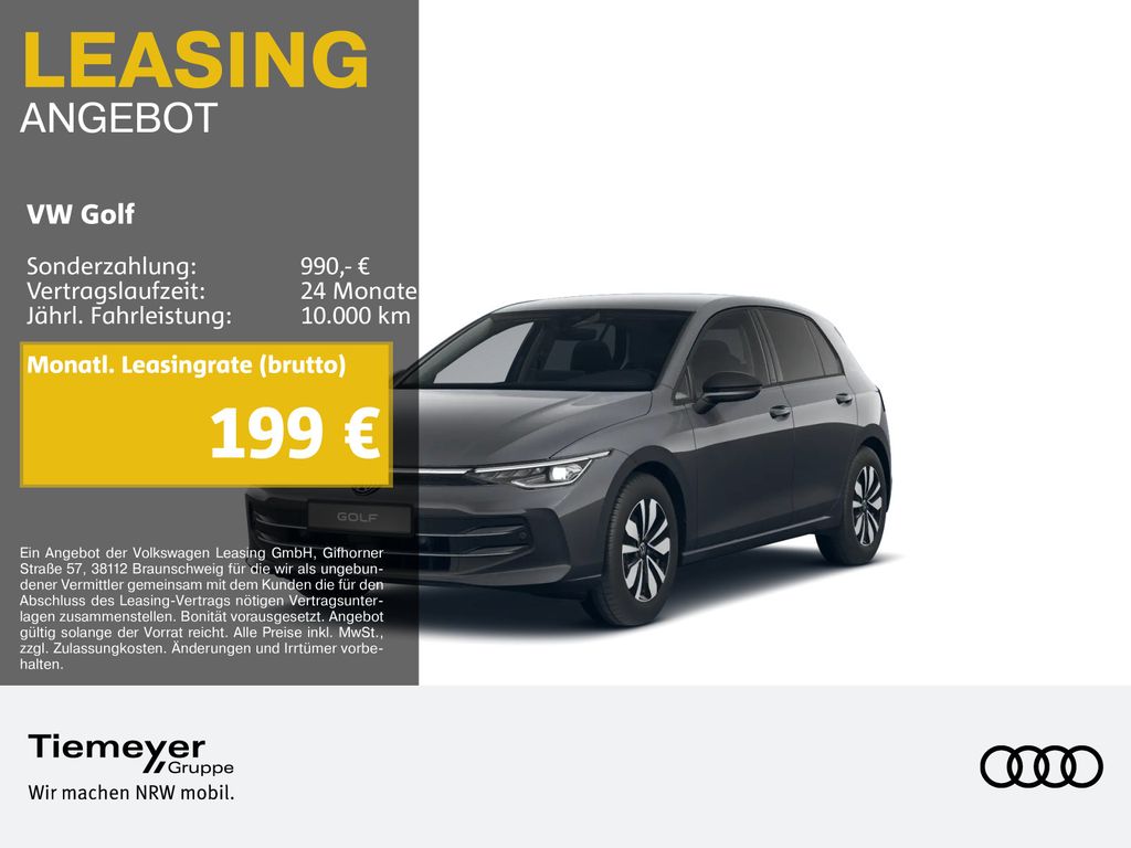 Volkswagen Golf 1.5 TSI DSG GOAL NAVI AHK KAMERA LED+