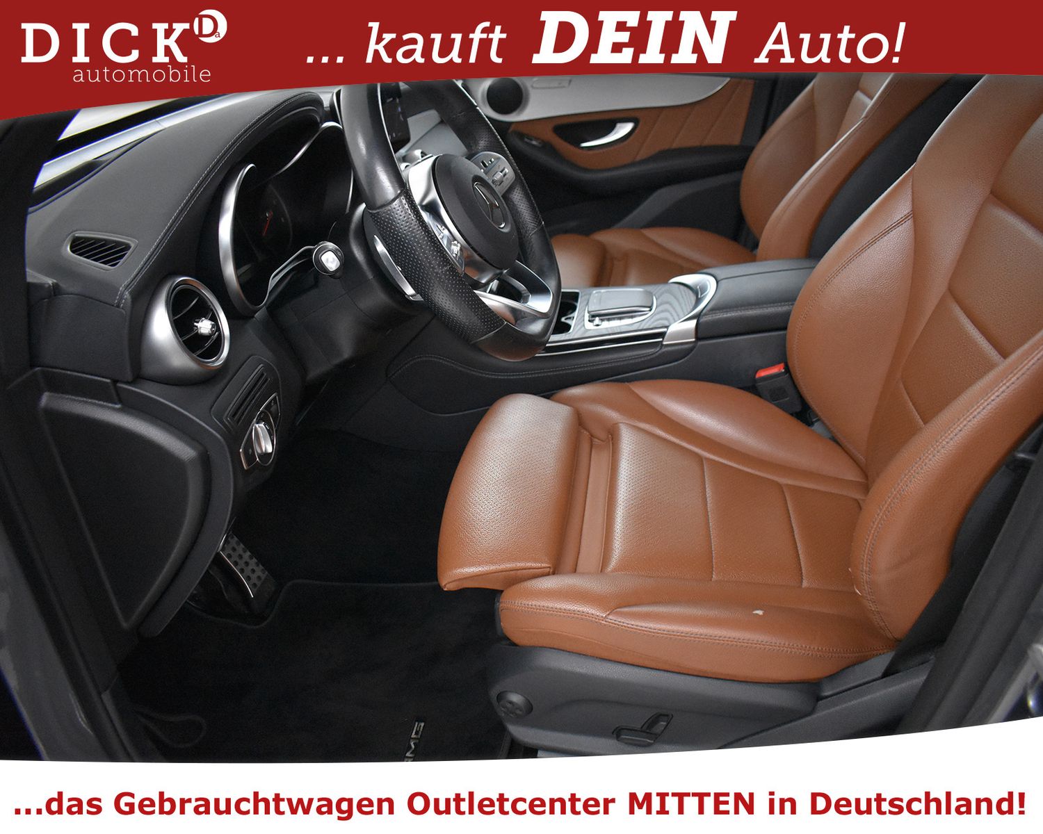 MERCEDES-BENZ GLC220d Coupe 2X AMG Line 4M NAVI+KAMERA+LED+20" - Image 11