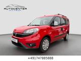Fiat Doblo Lounge|1.HD|unfallfrei|AHK|Top Zustand|EU6 - rote Fiat Doblo