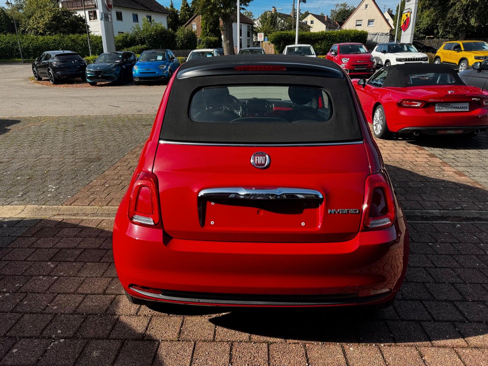 Fahrzeugabbildung Fiat 500C Cabrio Carplay Klima Tageszulassung