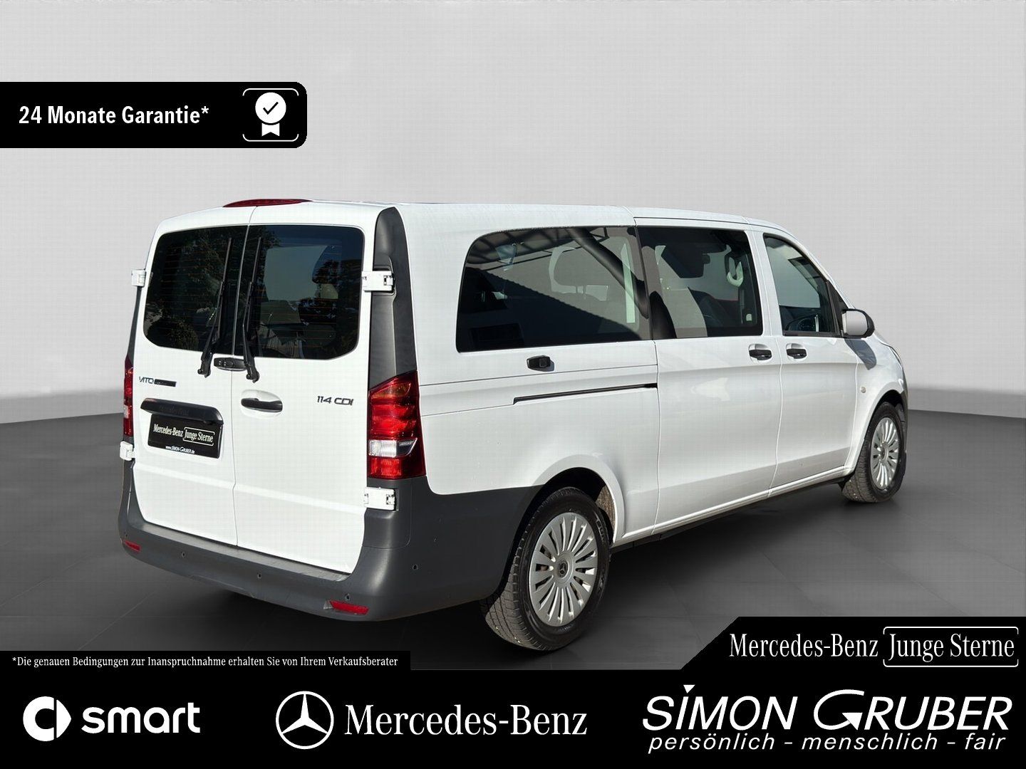 Fahrzeugabbildung Mercedes-Benz Vito 114 Tourer extralang Navi Kamera 8 Sitzer