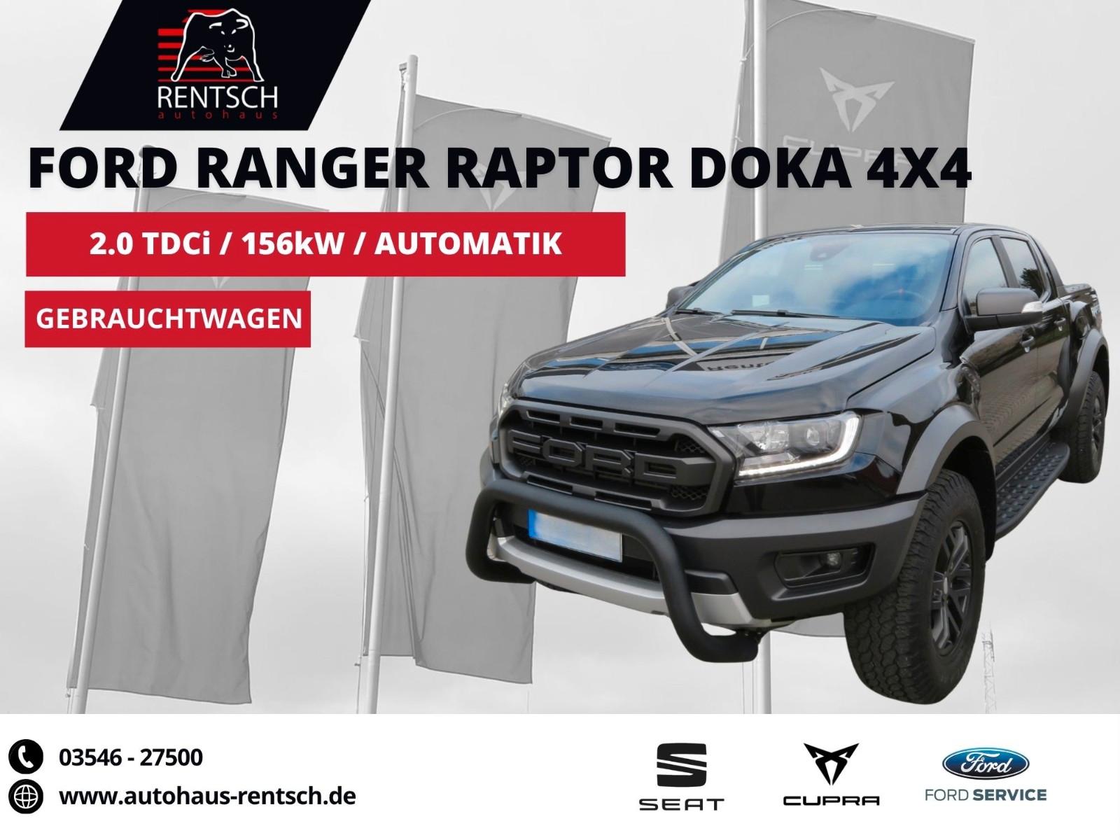 Ford RangerRaptor Doka 4x4 *KAMERA*NAVI*STHZ*ROLLO*