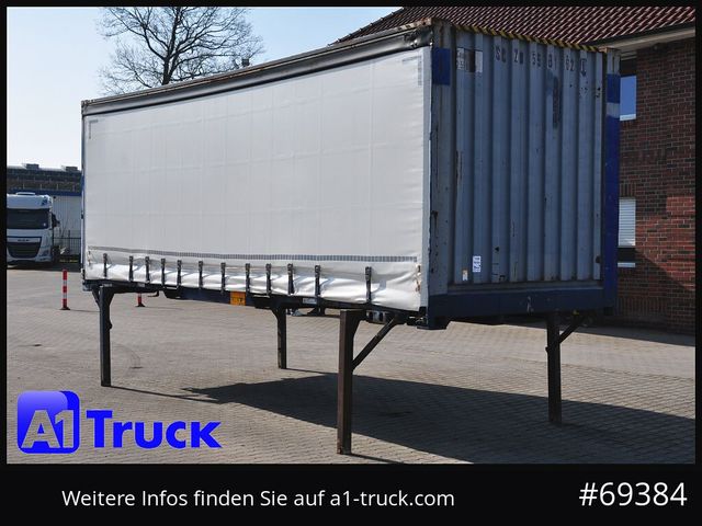 Krone WB 7,45 BDF Container, stapelbar, Containertüren