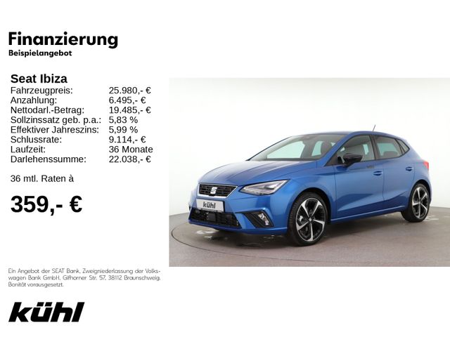 Seat Ibiza 1.0 TSI FR LED beatsAudio ACC Kessy Kamera