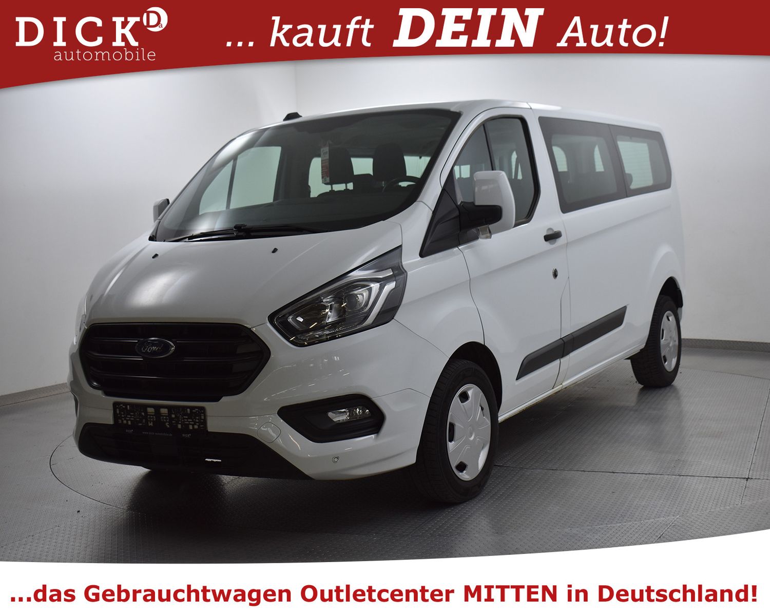 FORD Tourneo Cust 320 L2 Trend 9-SITZE+KLIMA+PDC+TEMP - Image 5