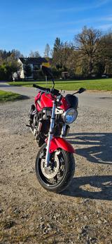 Suzuki SV 650 S -TÜV neu-mit Koffer u. Drosselausrüstg - SUZUKI SV 650 N