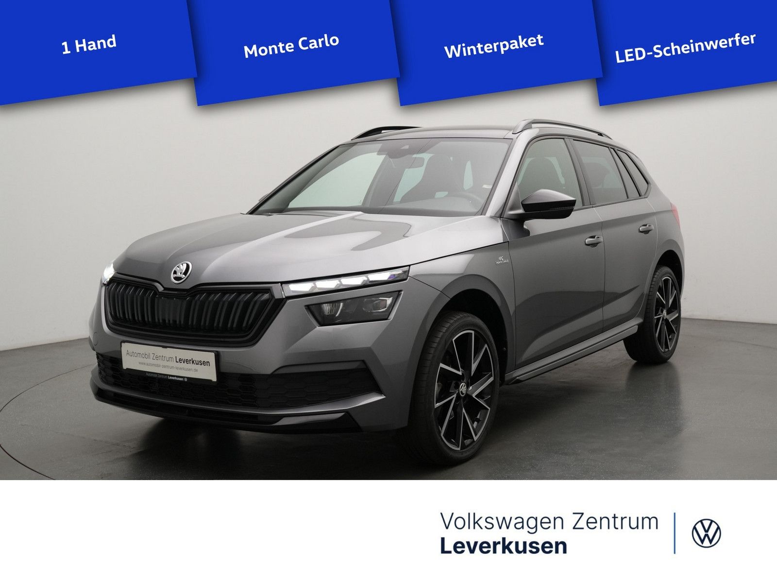Skoda Kamiq Monte Carlo PANO AHK CARPLAY LED PDC SHZ