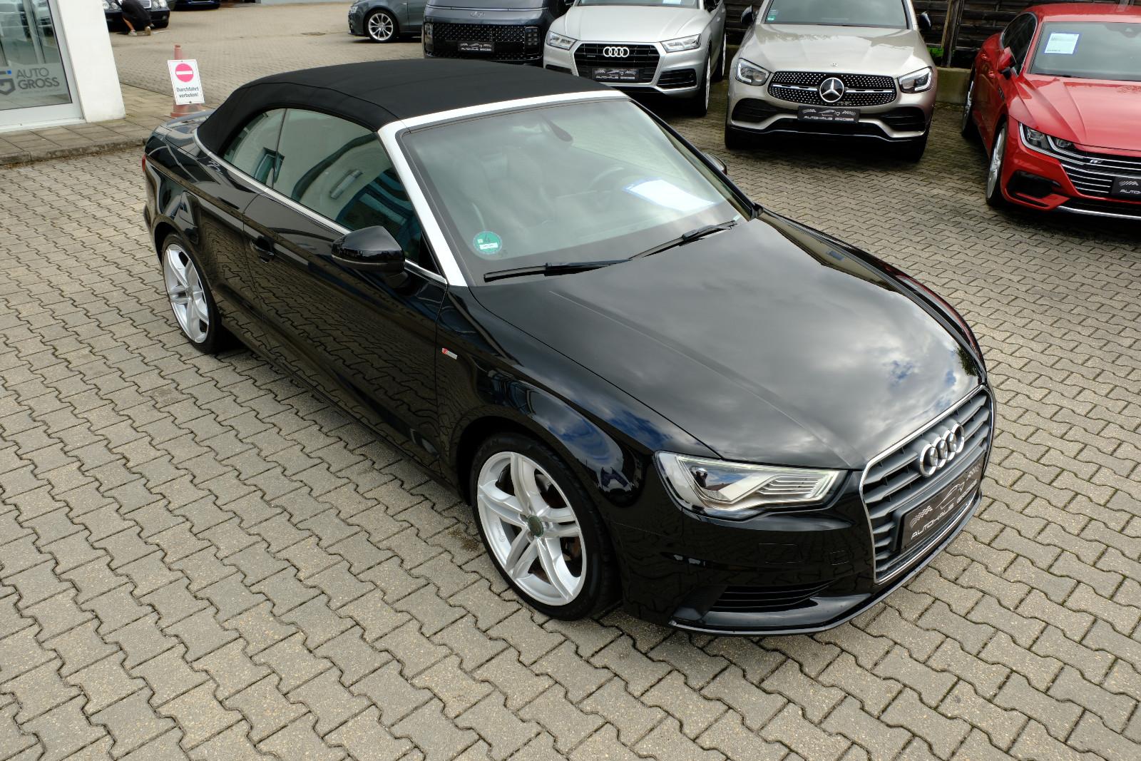 Audi A3 1.4 TFSI Cabriolet "3x S-Line"LED"LEDER"DAB"