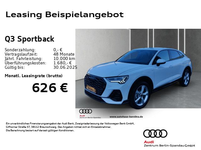AUDI Q3 Sportback 35 TFSI S line S tronic *NAV+*SHZ*