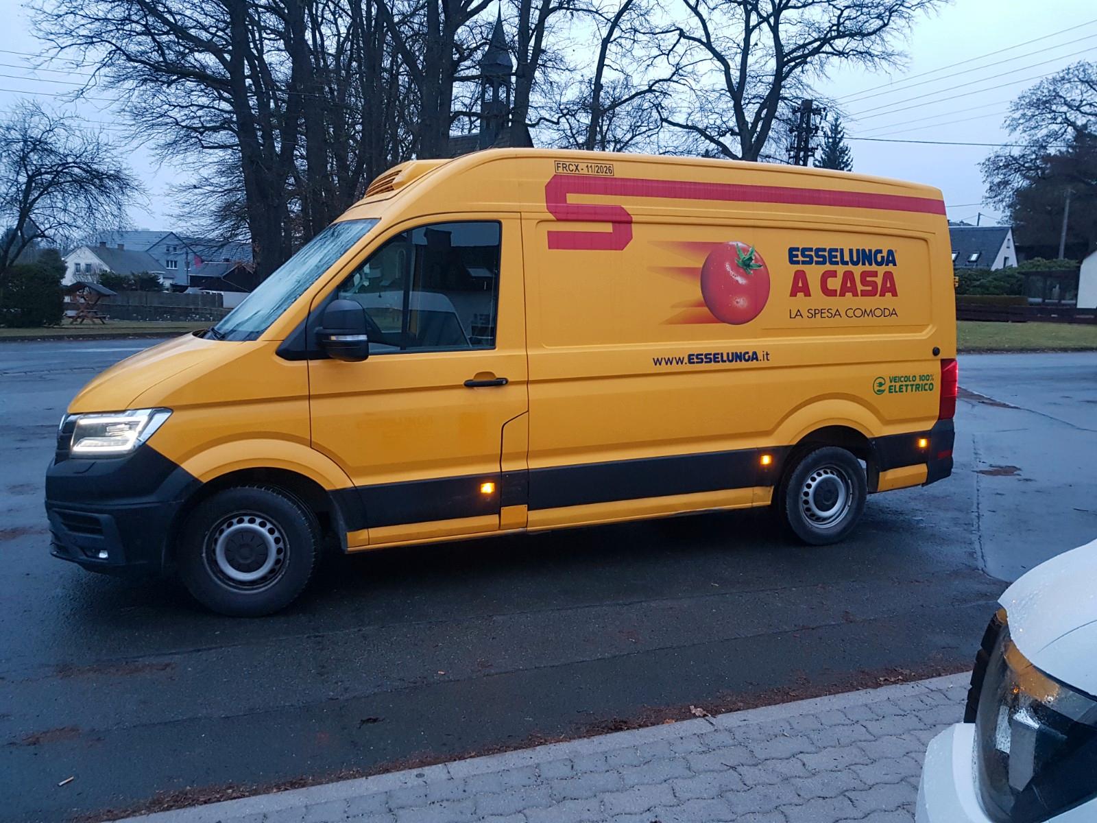 Volkswagen e-Crafter mittel L3H3 Kühlkoffer Kühlkasten LED