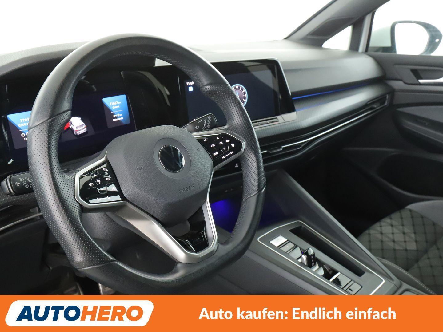 Volkswagen Golf VIII 1.5 eTSI ACT R-Line Aut.*NAVI*LED*ACC*, миниатюра 10