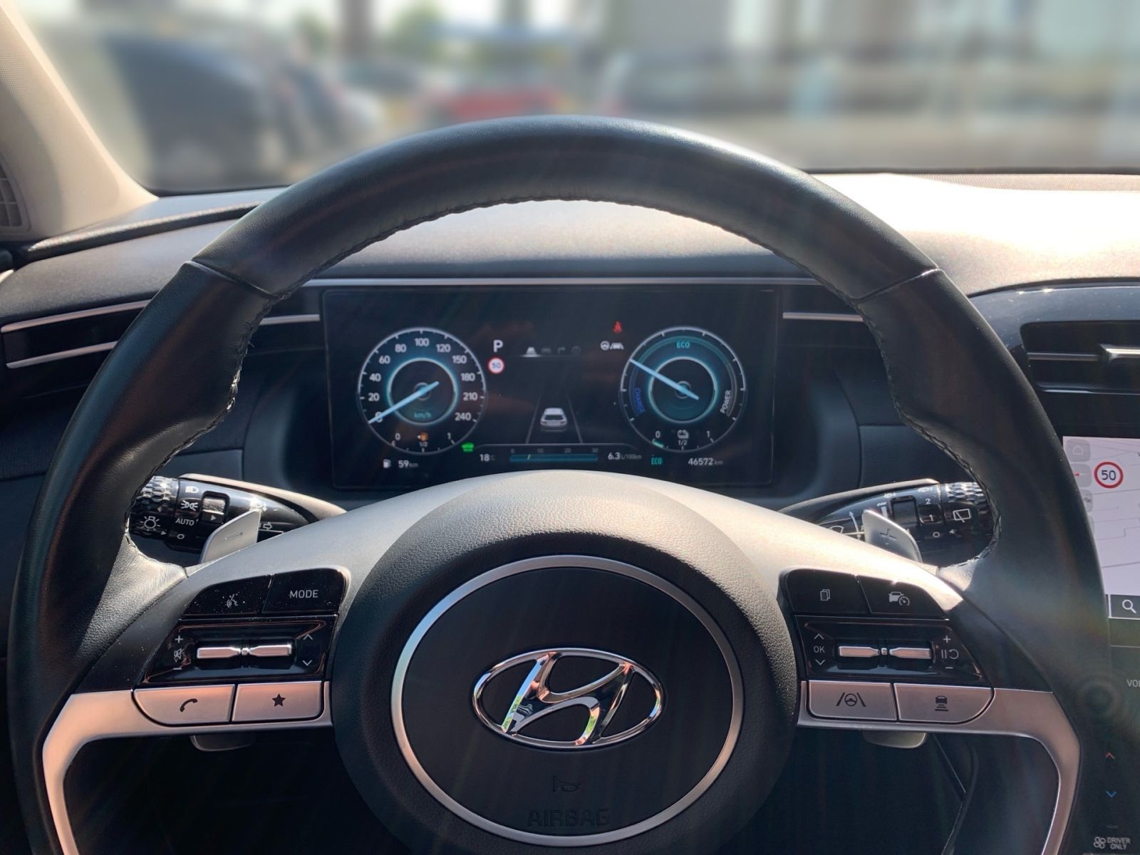 Fahrzeugabbildung Hyundai TUCSON 1.6 T-GDI Prime Hybrid Assi ECS Leder