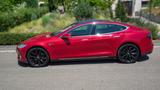 Tesla Model S 60 - Free Charging  - rote Tesla Model S
