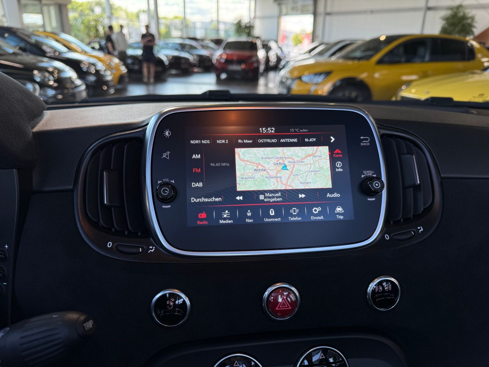 Fahrzeugabbildung Abarth 595C Competizione NAVI ALU