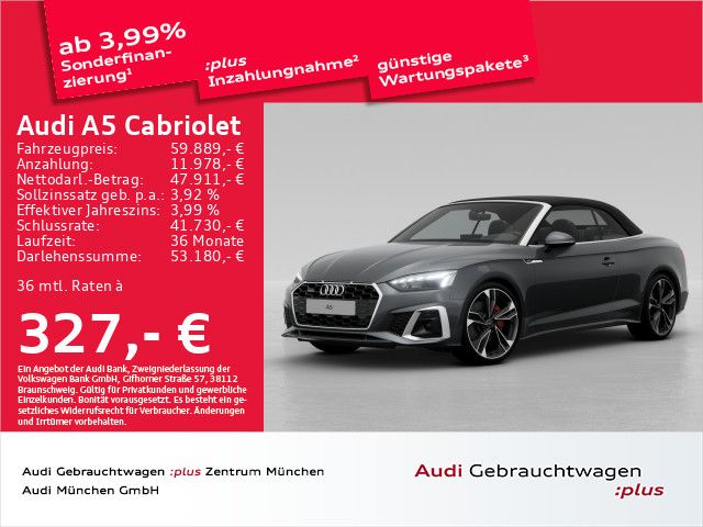 Audi A5 Cabriolet S line 45 TFSI qu. S tronic S line