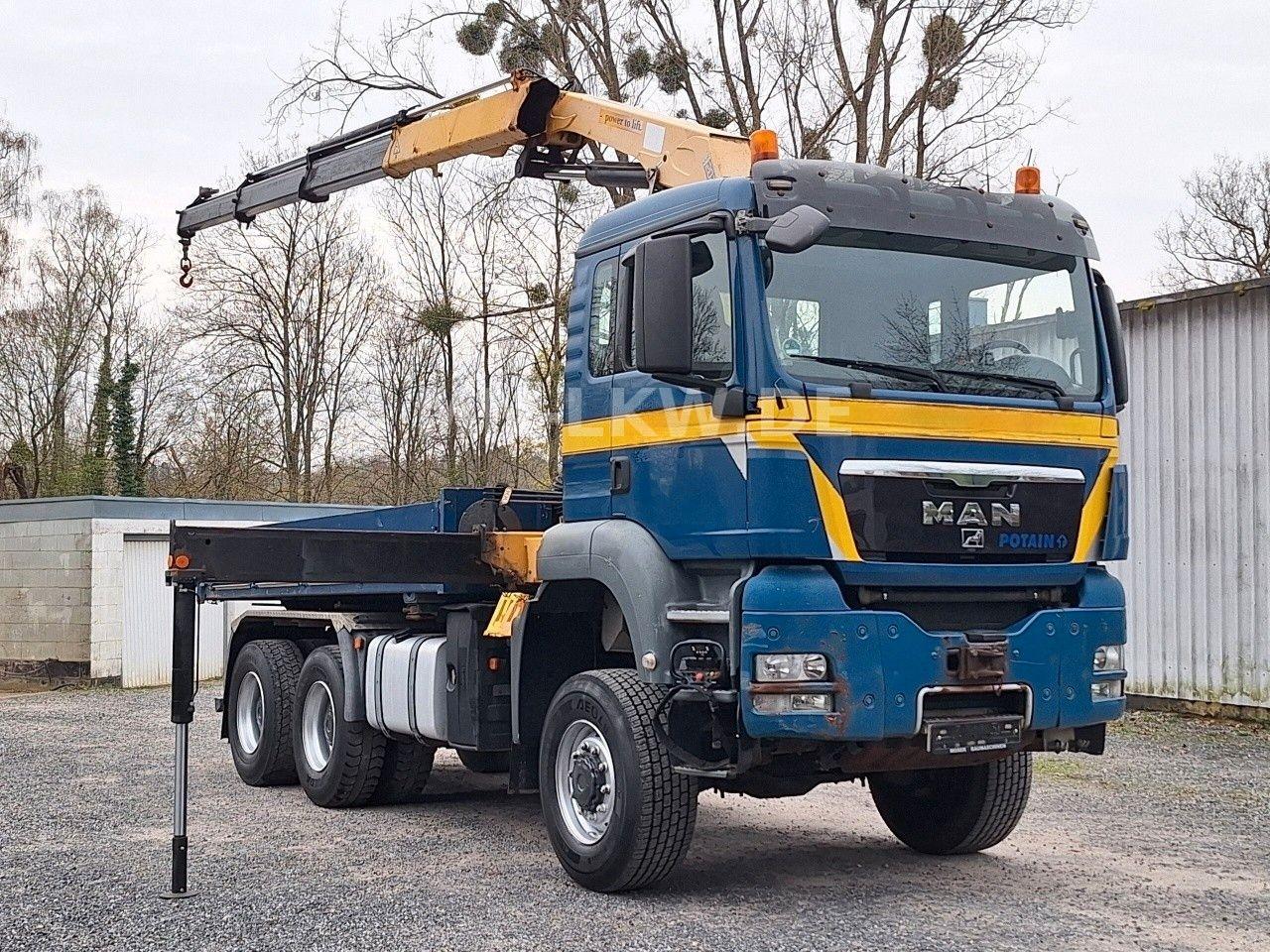 MAN TGS 26.480 6x6 BBS ALLRAD KRAN MIT FUNK TÜV