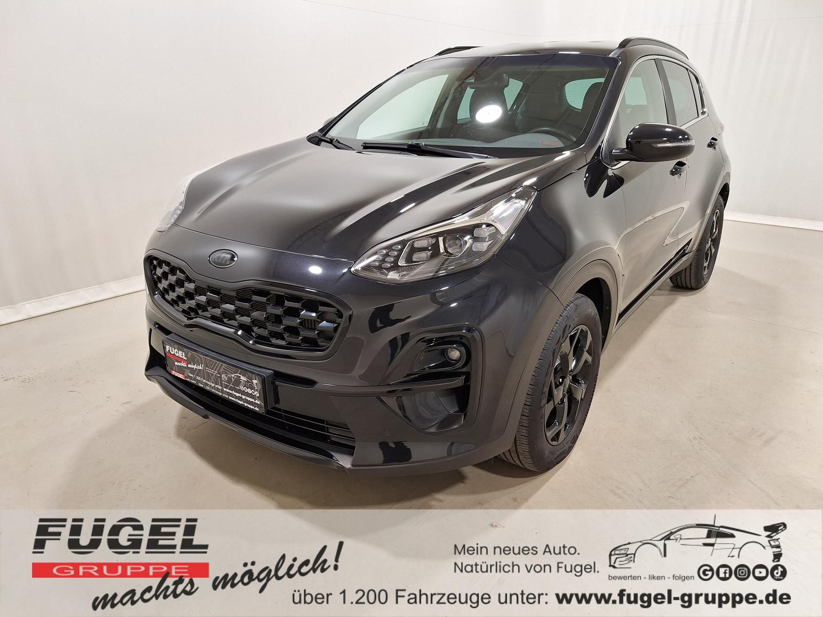 Kia Sportage 1.6 T-GDI DCT Black Edition LED/Leder|R