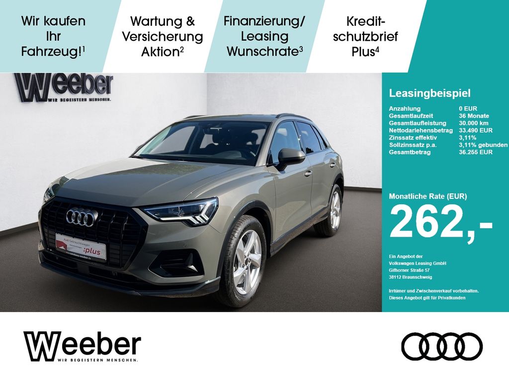 Audi Q3 *AHK*NAVI*LED*BLACKSTYLE*KESSY* AHK Navi LM