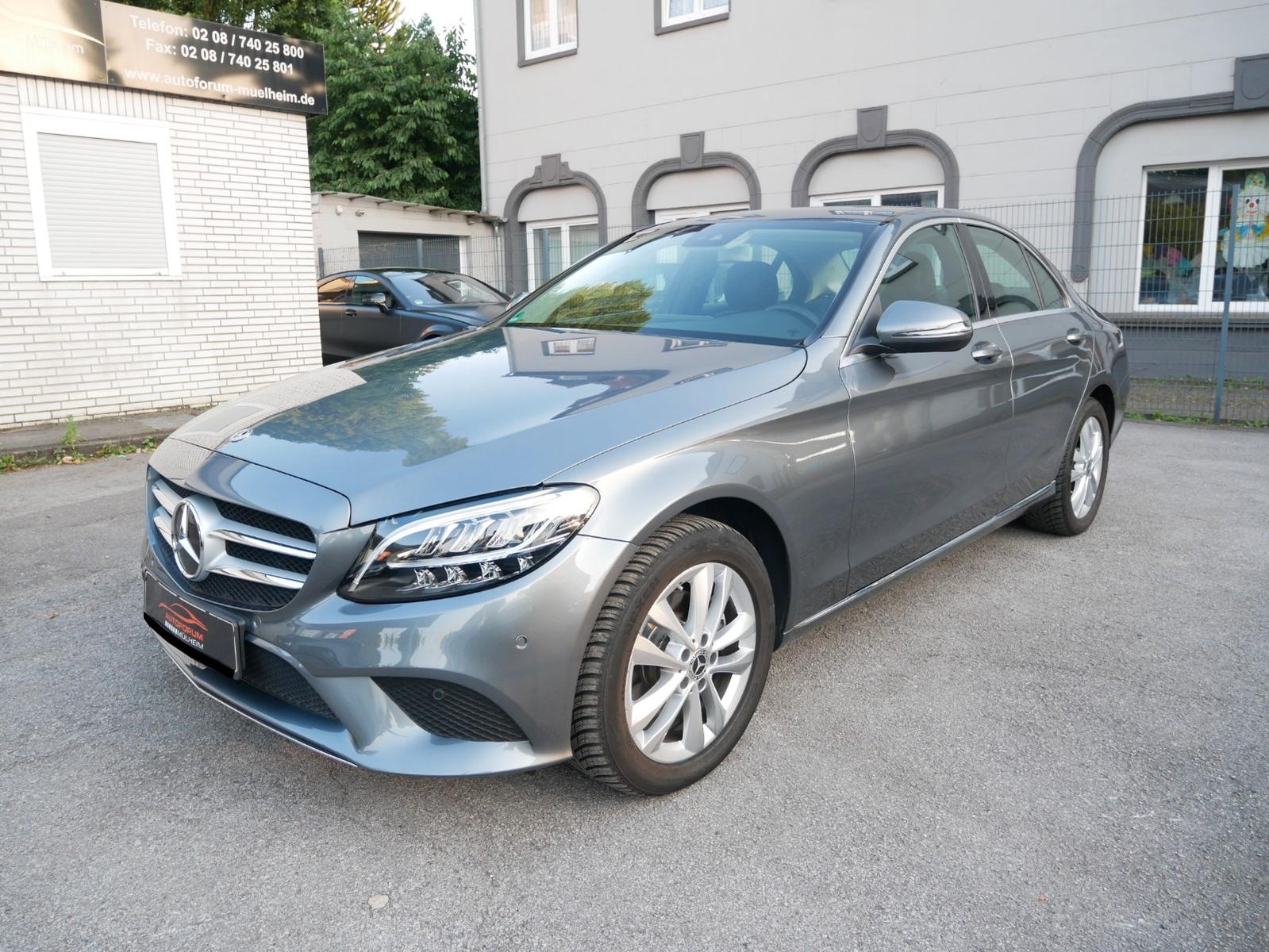 Mercedes-Benz C 200 d Limousine LED High Navi Teilleder RüKam